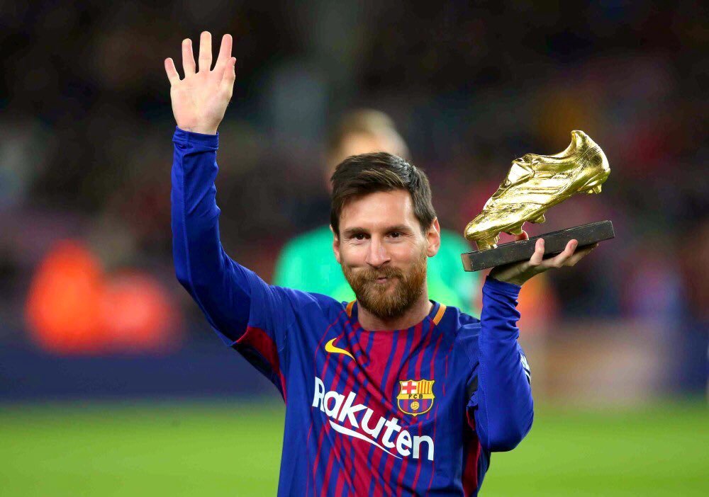 Lionel Messi là cầu thủ xuất sắc nhất đạt danh hiệu chiếc giày vàng với 6 lần