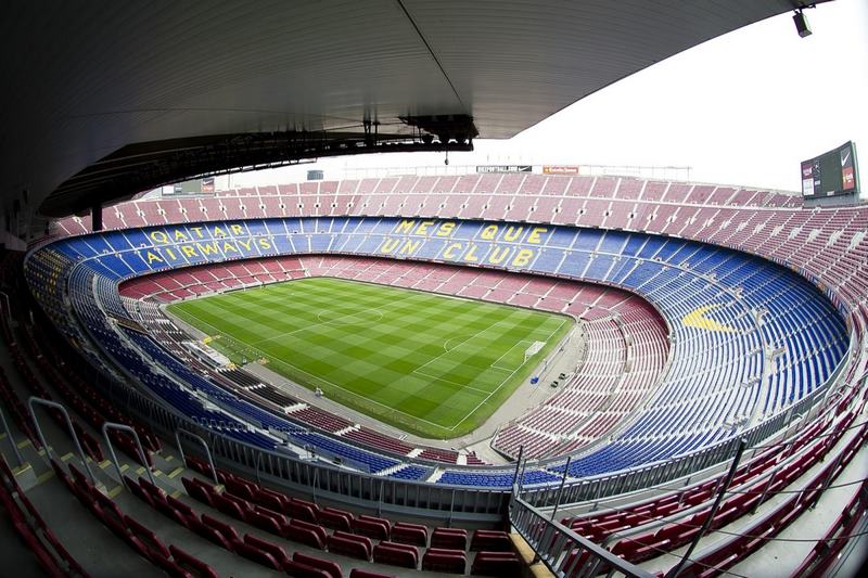 Camp Nou là sân vận động của đội bóng Barcelona